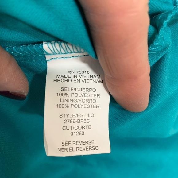 EUC City Triangles Tribal Short Sleeve Dress - Picture 7 of 7